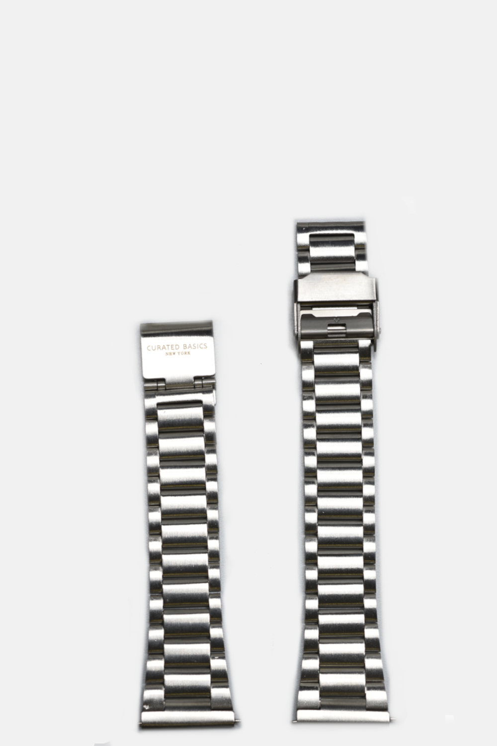 Classic Rectangular Watch: Metal Links