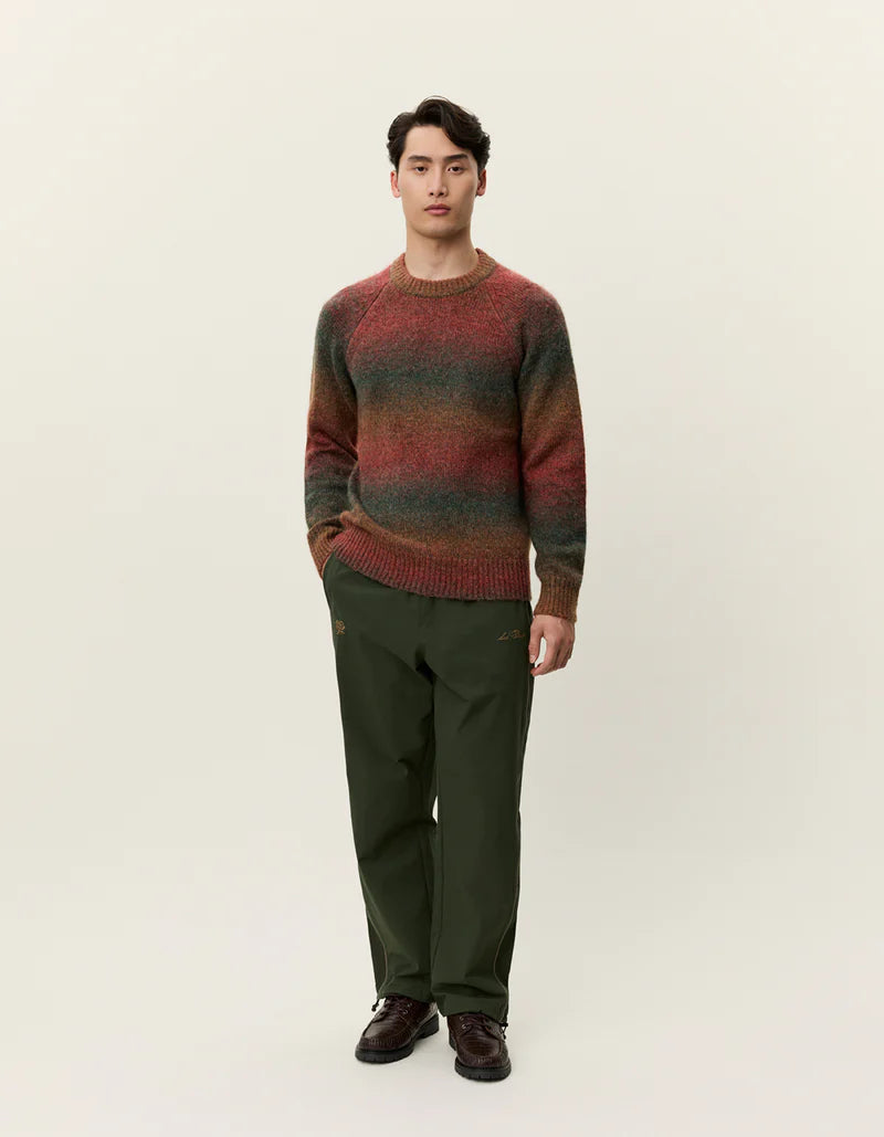 Brad Gradient Knit Jumper - Dark Clay Orange