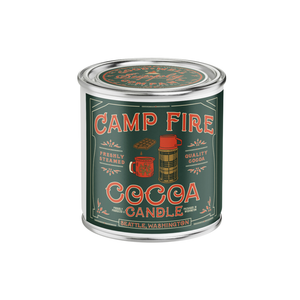 Campfire Cocoa Candle : 1/2 Pint / Wood Wick