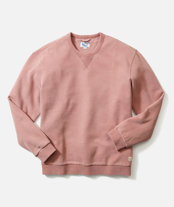Cloud 9 Fleece Relaxed Crewneck - Ash Rose