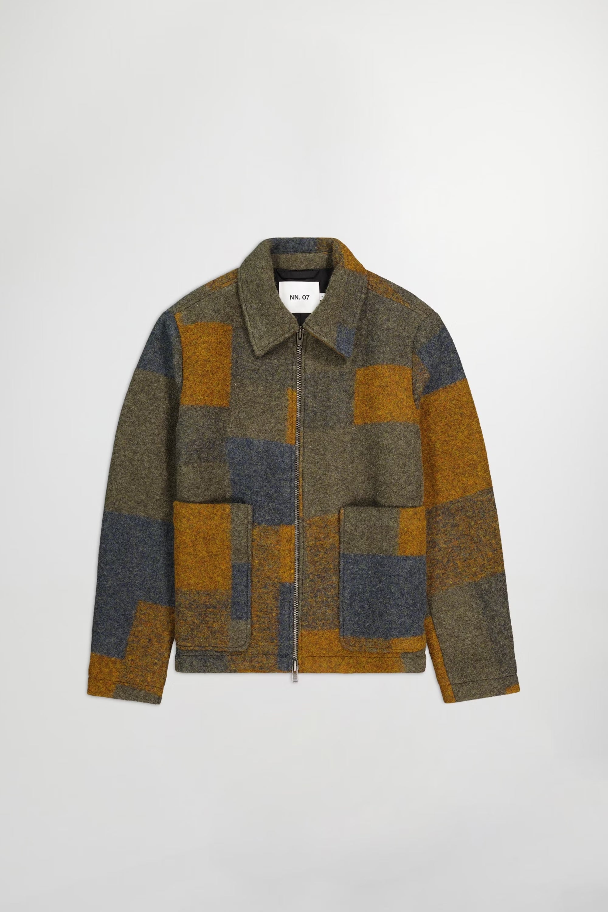 Gael Jacquard Jacket - Blue Multi