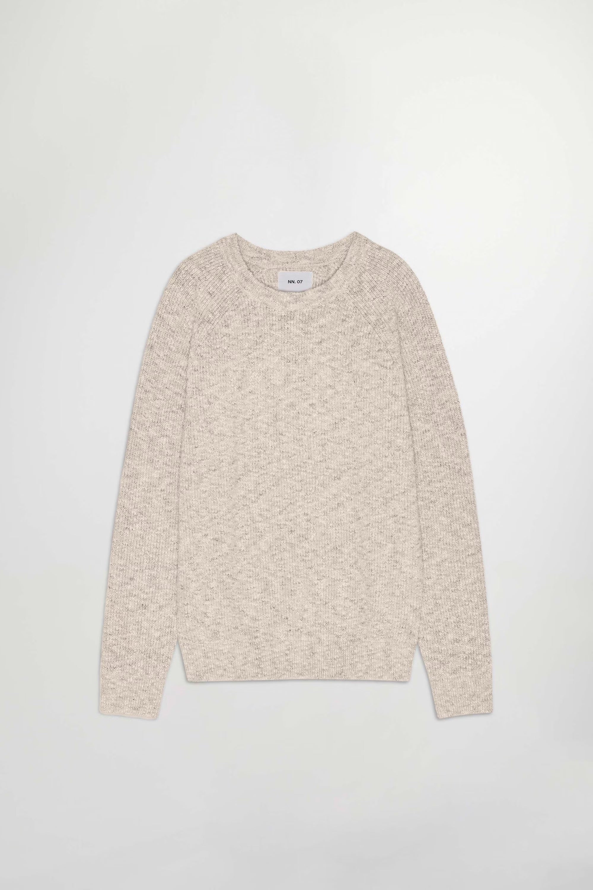 Jacobo Boucle Yarn Sweater - White Pepper