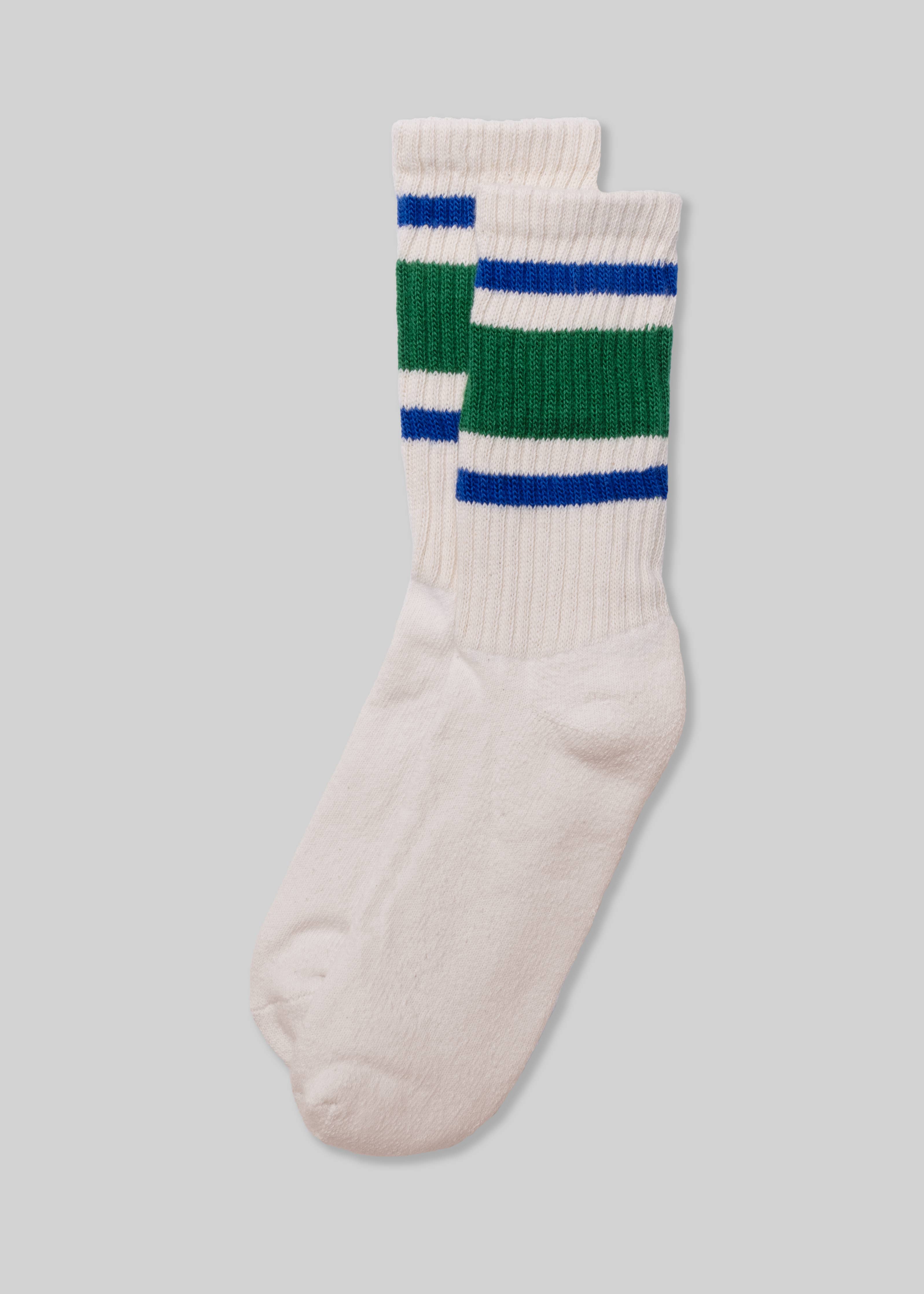 The Retro Stripe: One Size / Kelly green/royal