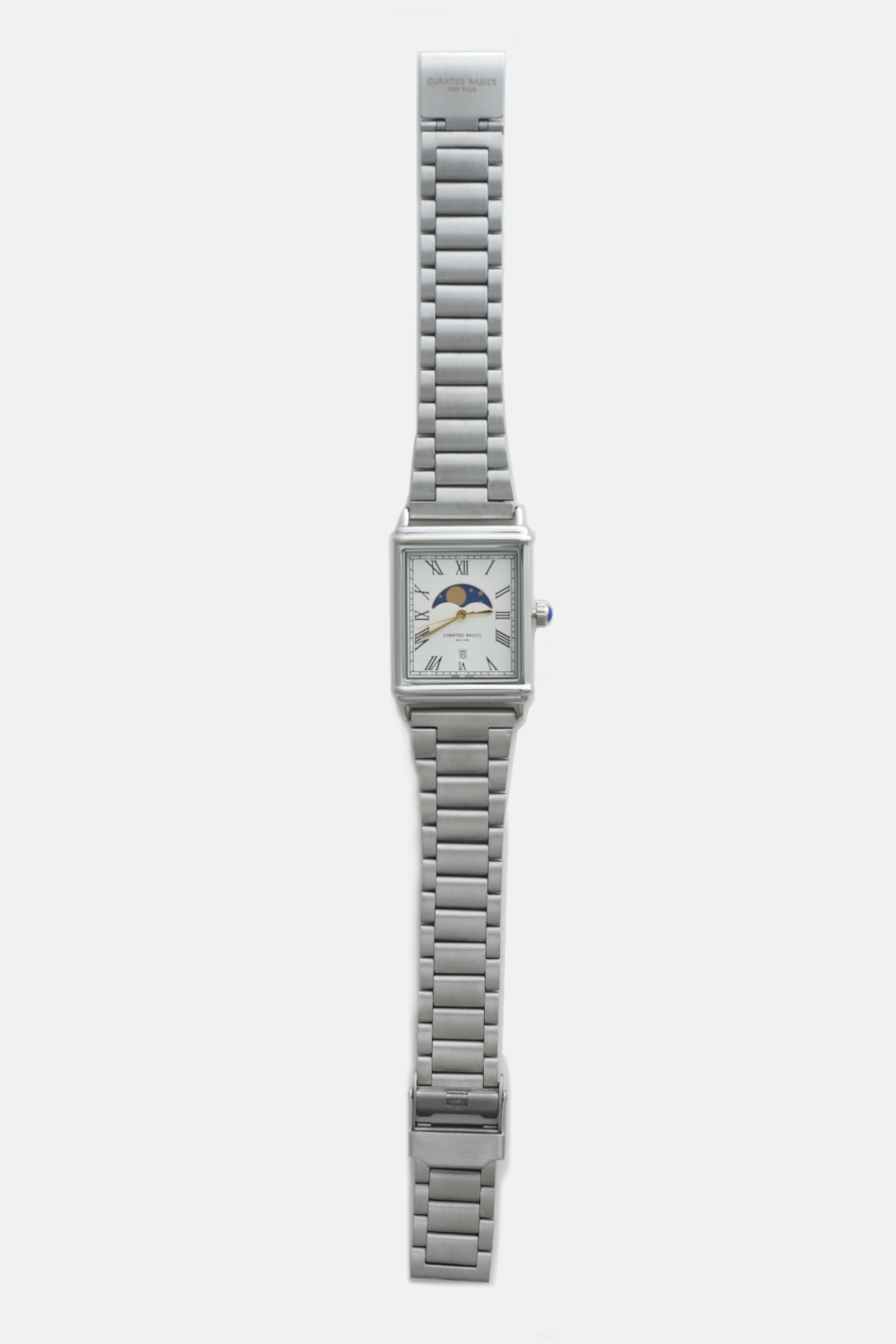 Moonphase Watch: Black Leather