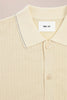 Nalo - Textured Stitch polo - Ivory