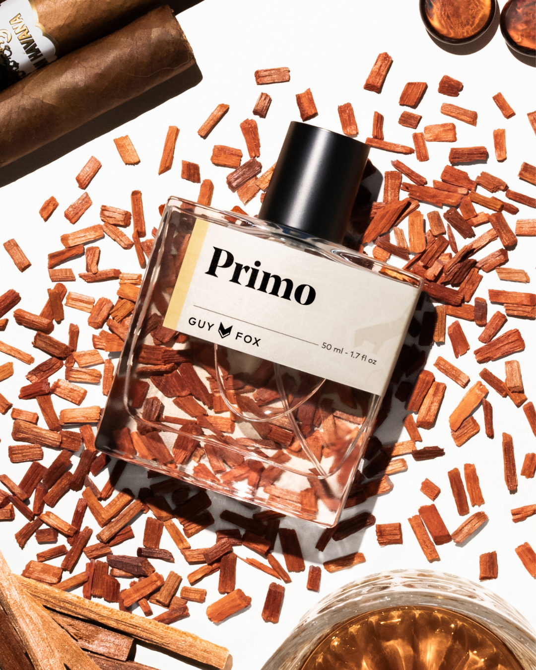 Primo - Men's Cologne - Santal, Cuban Cigar, Smoked Rum