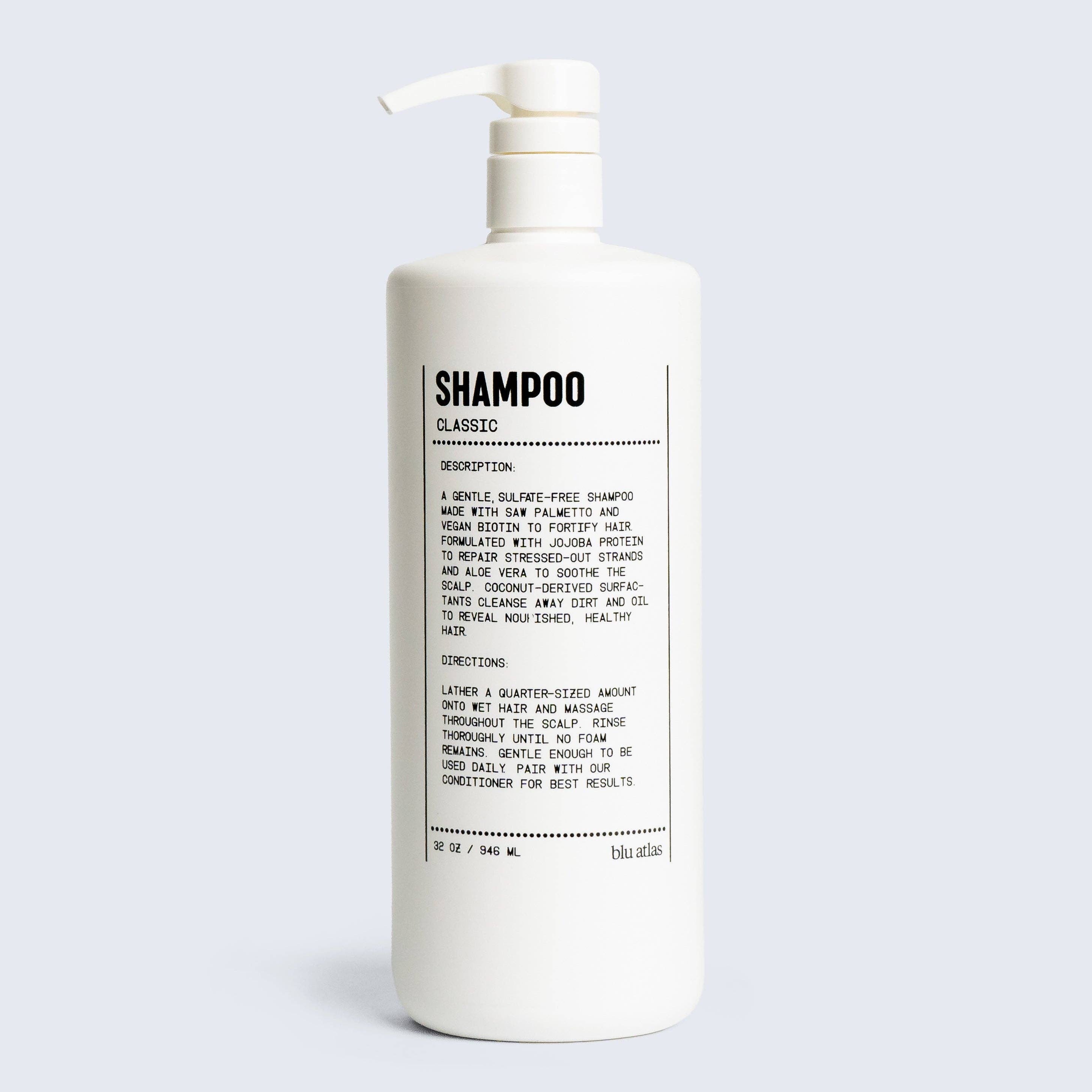 Shampoo: Single / Classic / 16oz