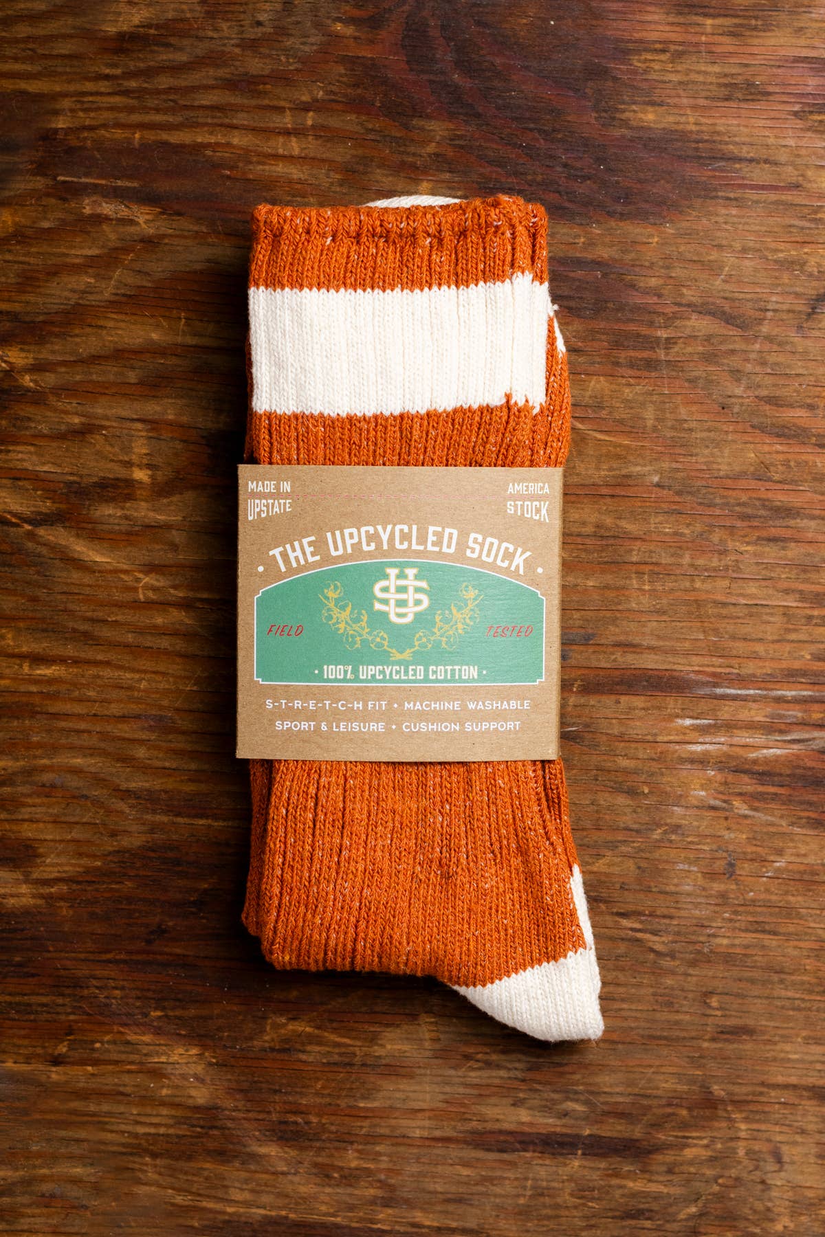 The Upcycled Sock: CHERRY RED