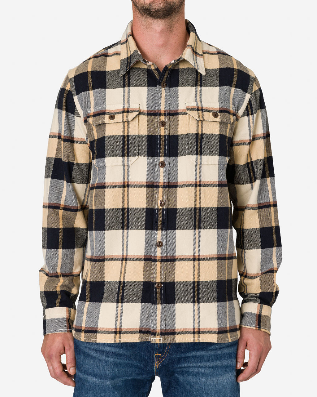 Flannel - Utility Shirt - Midnight Dune