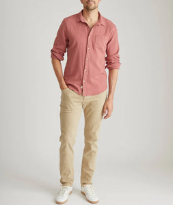 Stretch Selvage Long Sleeve Shirt