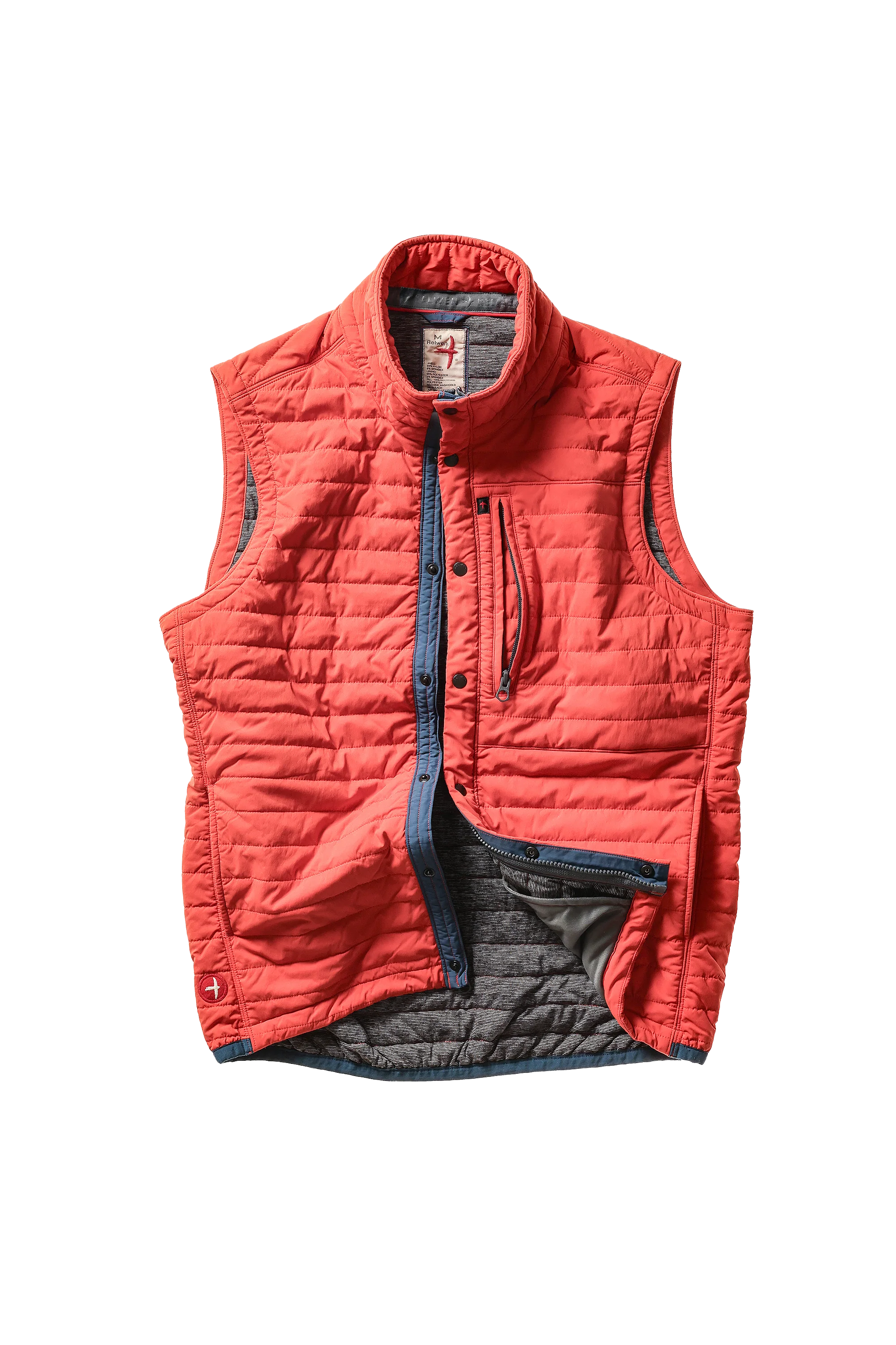 Windzip Vest - DK Orange