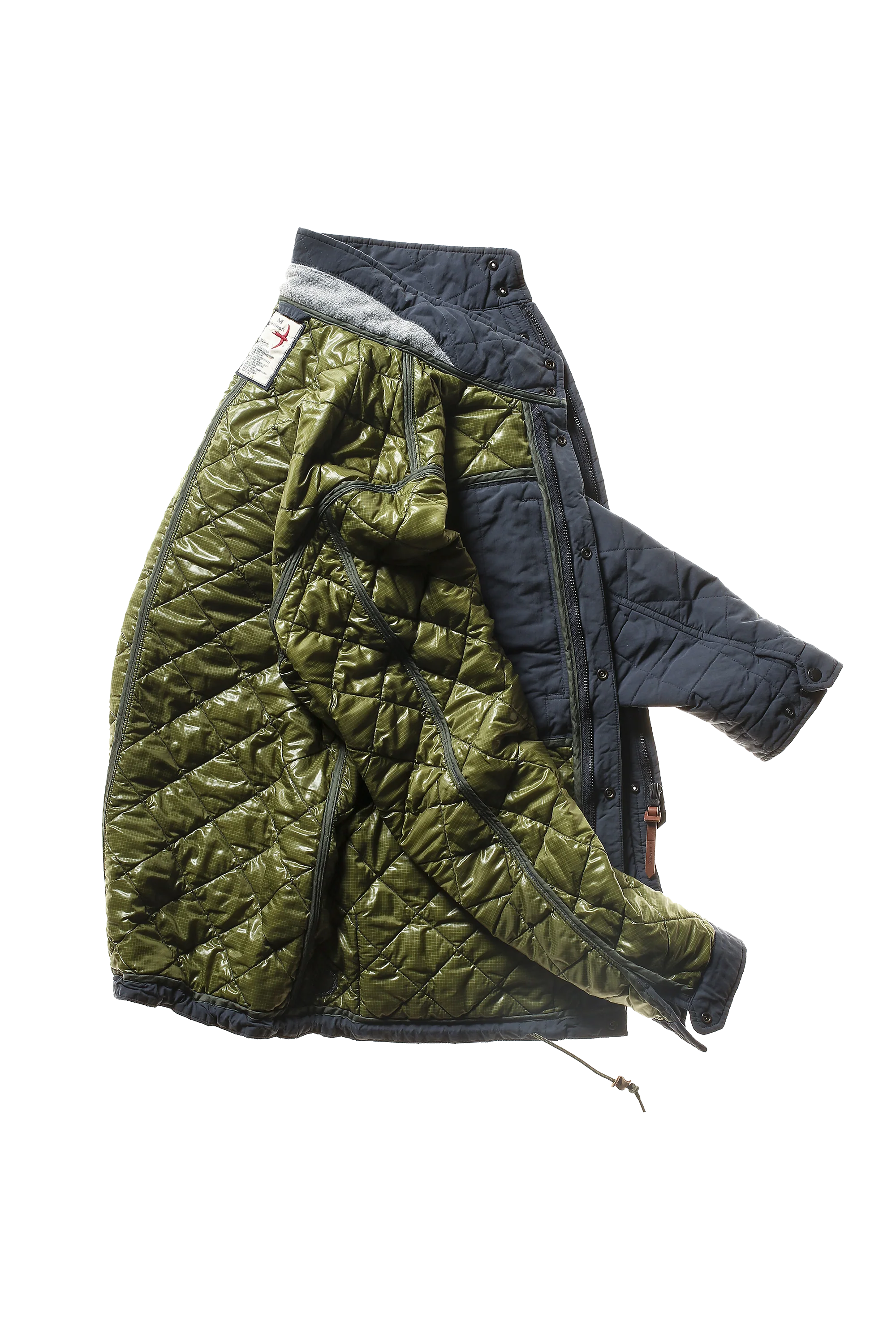 Quilted Tanker - Navy