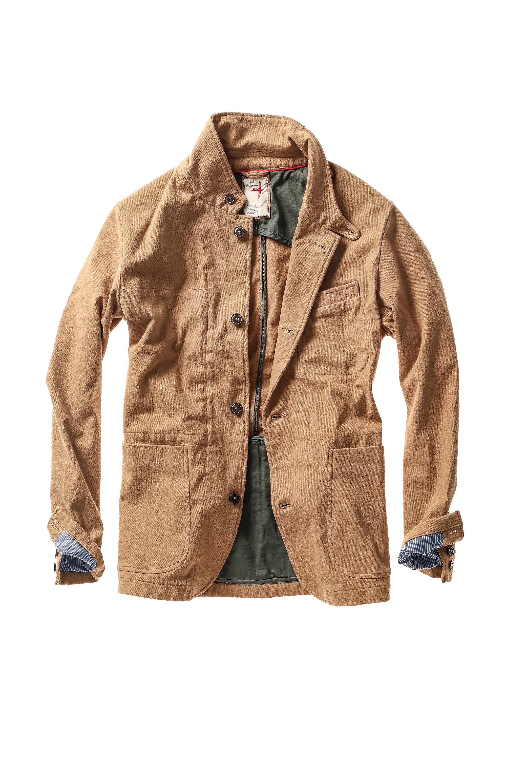 Moleskin Trap Blazer - Camel