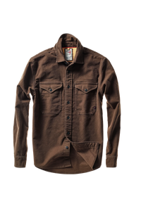 Utility Workshirt - Coffee Moleskin