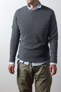 Bi-Waffle Crew - Navy