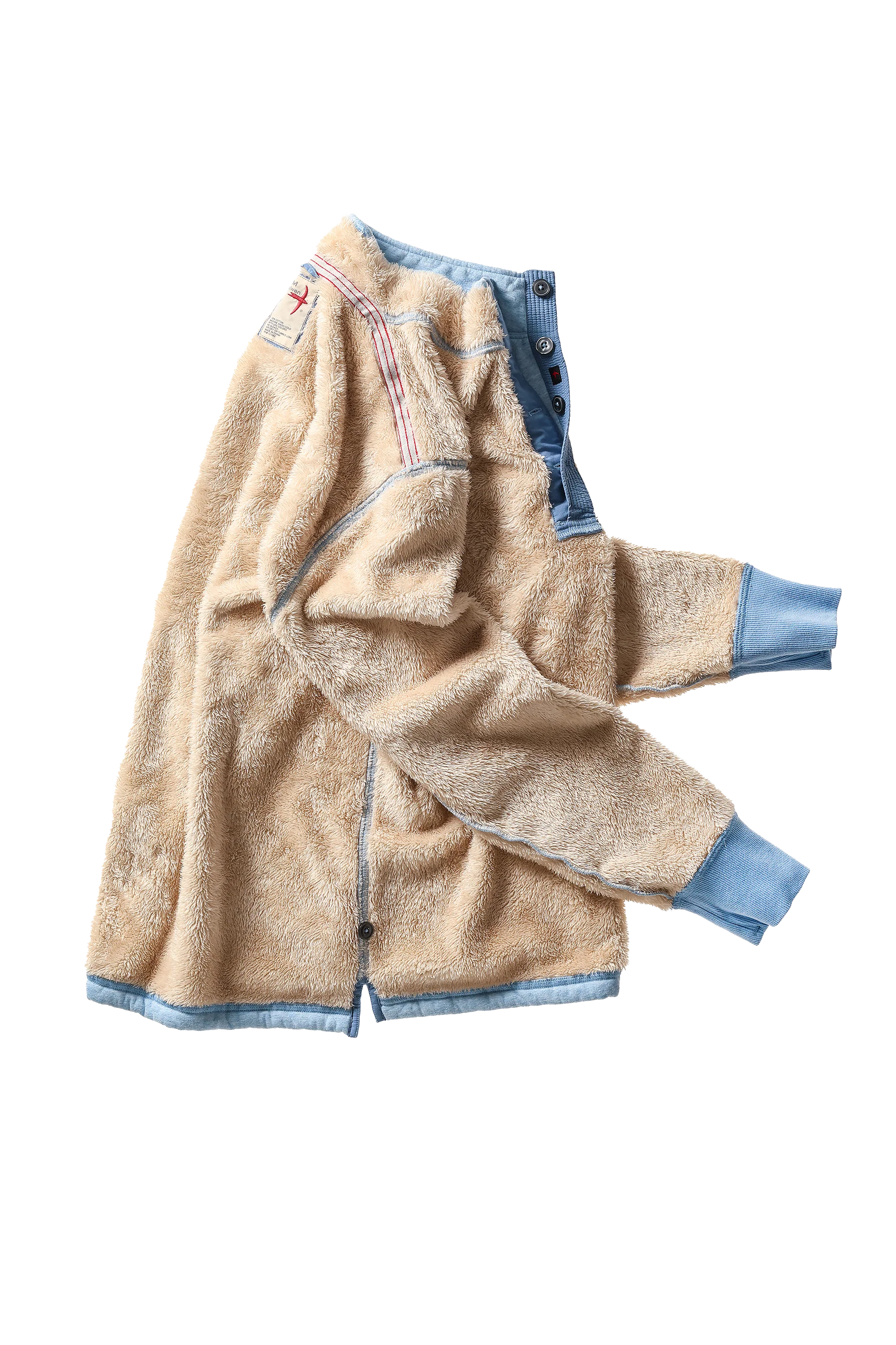 Superfleece Mock - Ice Blue Heather