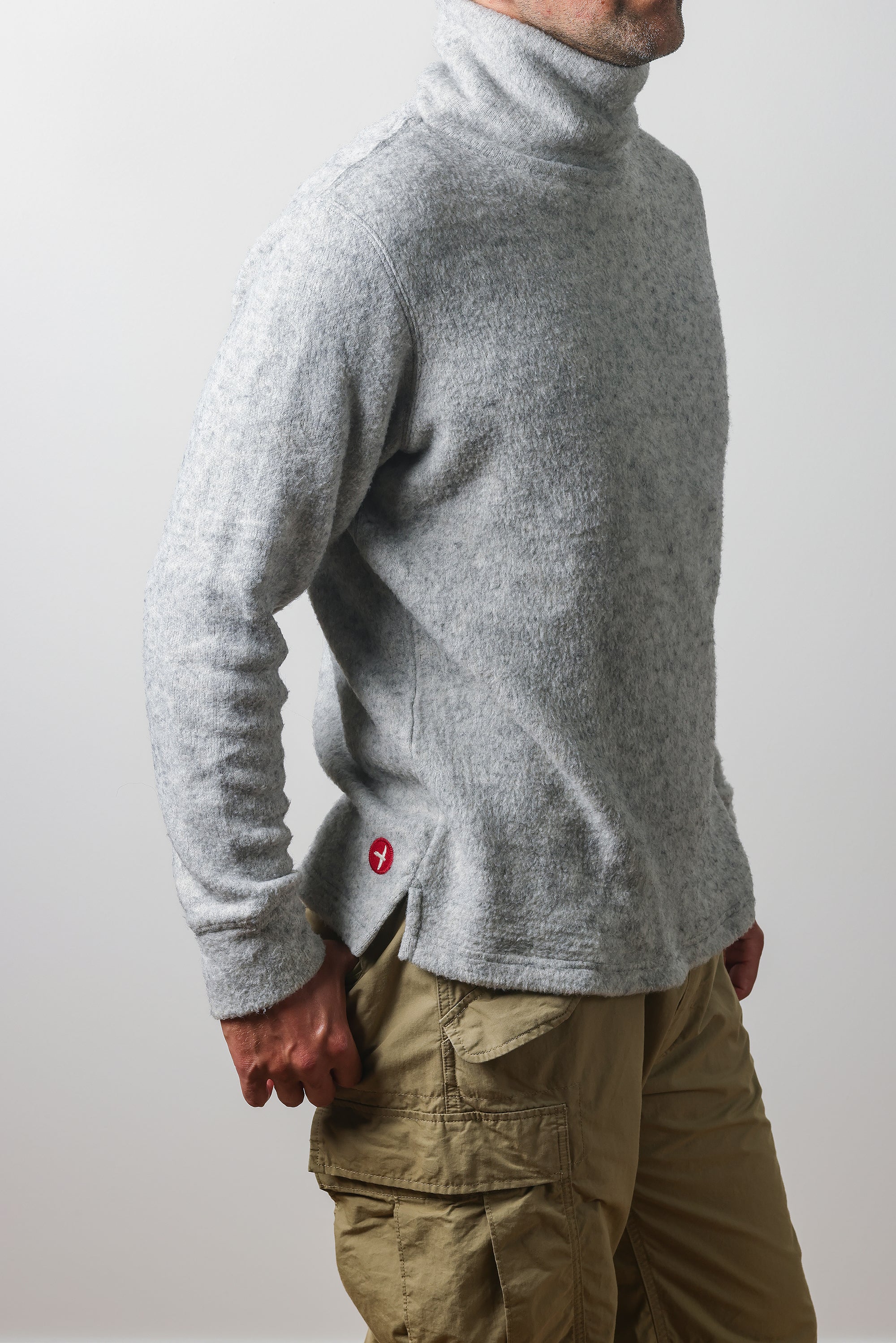 Snowboard Mock Turtle - Stone