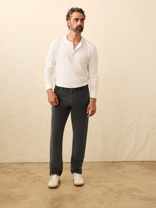 Stretch Terry Corduroy 5-Pocket Pant - Steel River