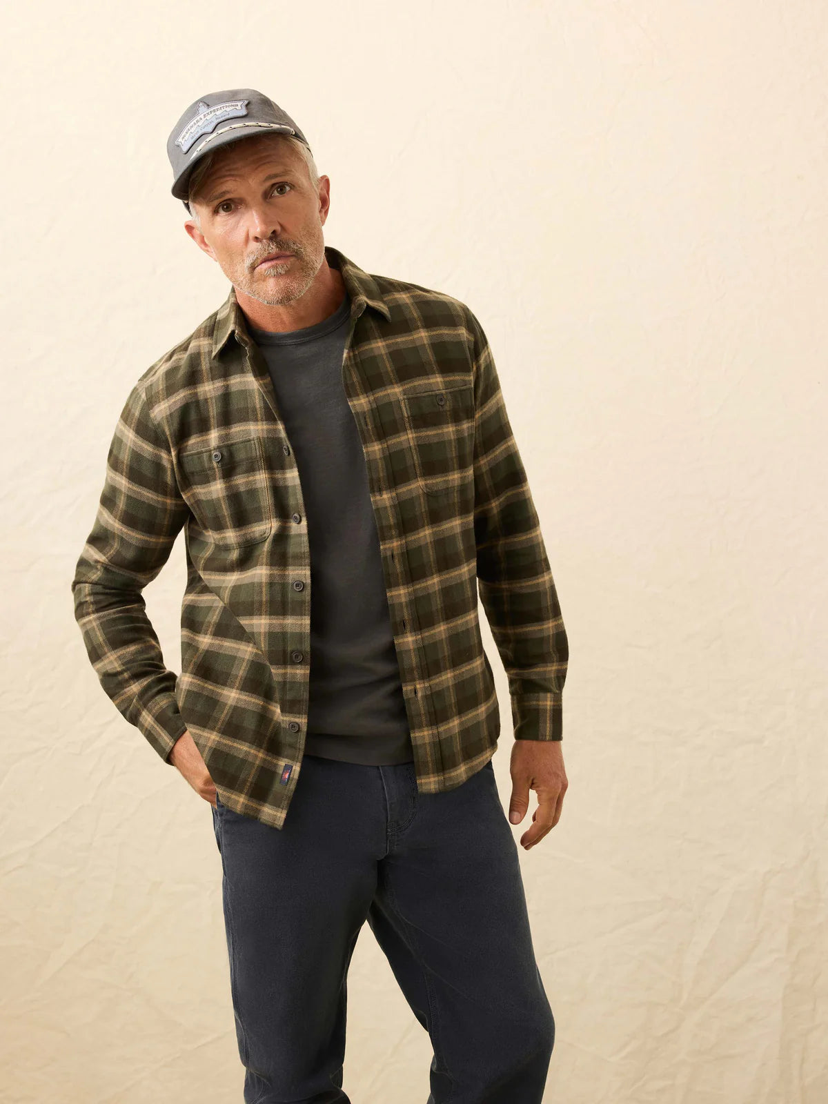 Heirloom Portuguese Flannel Shirt- Garret Verde Plaid