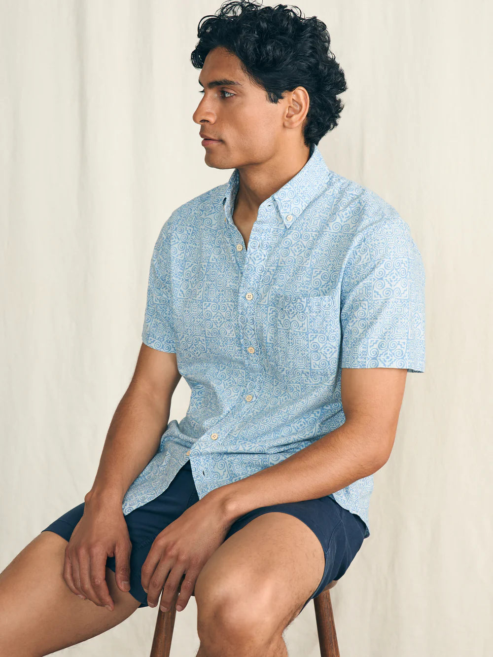 Short-Sleeve Stretch Playa Shirt (Copy)