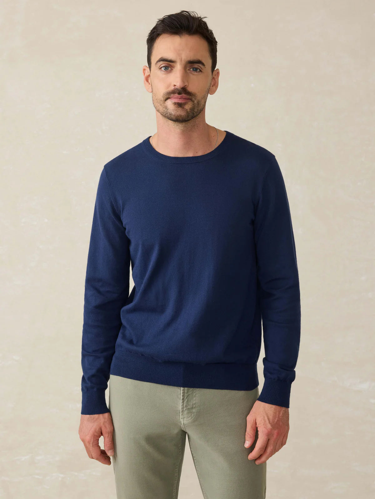 Movement™ Crewneck Sweater - Marine Navy Heather