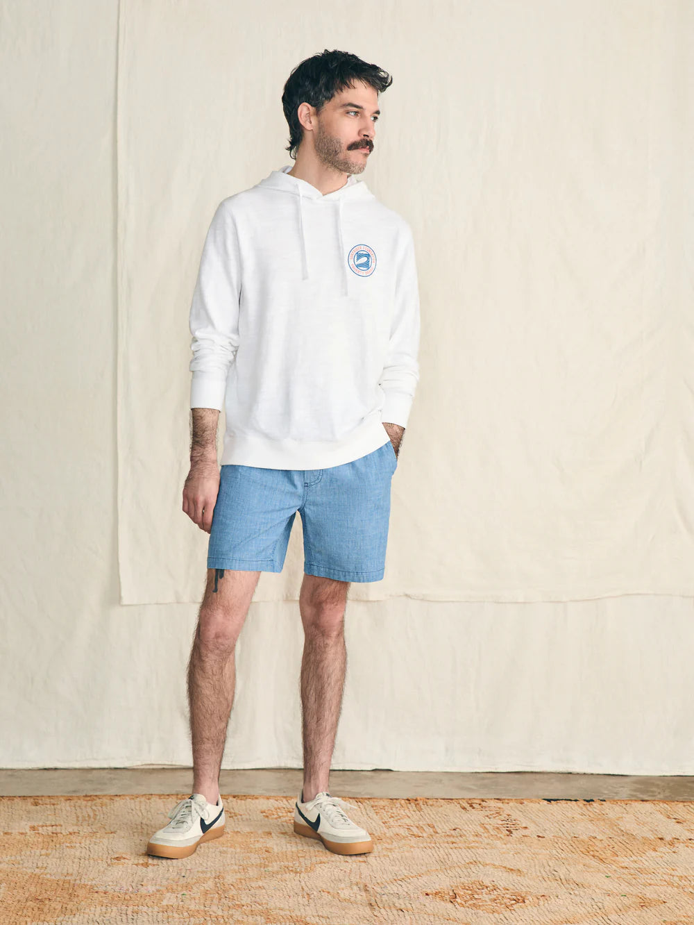 Essential Chambray Short (6.5" Inseam)