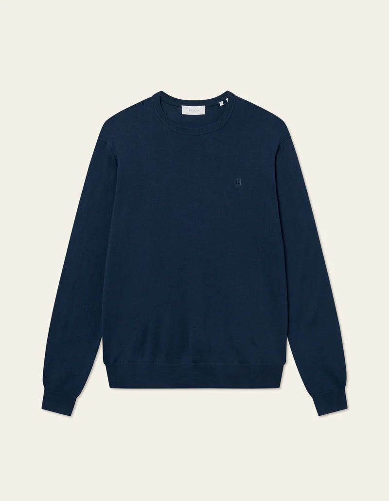 Greyson Merino Knit - Dark Navy