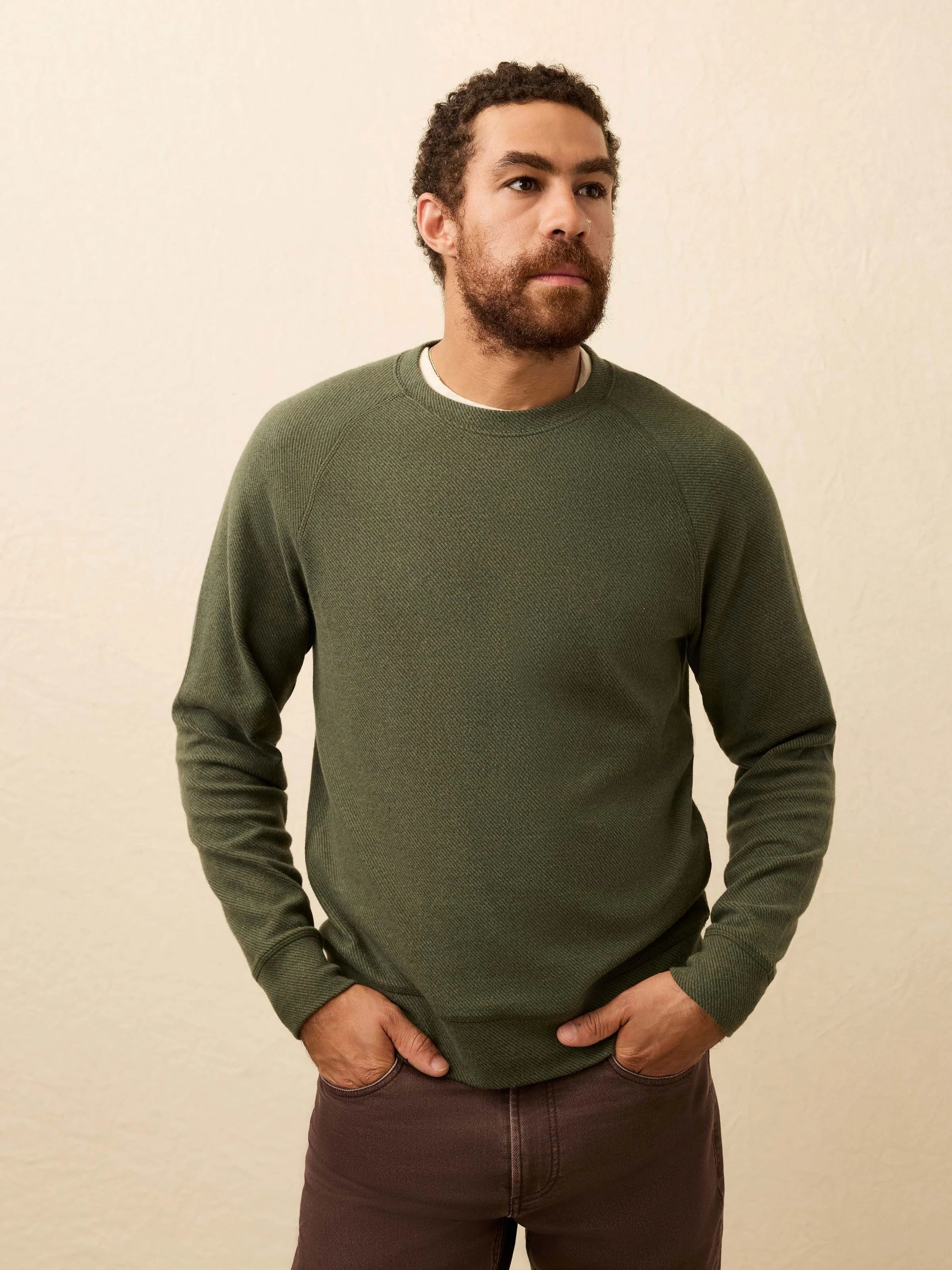 Legend Sweater Crew - Fall Evergreen