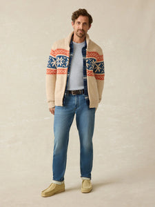 Surf To Snow Zip Cardigan