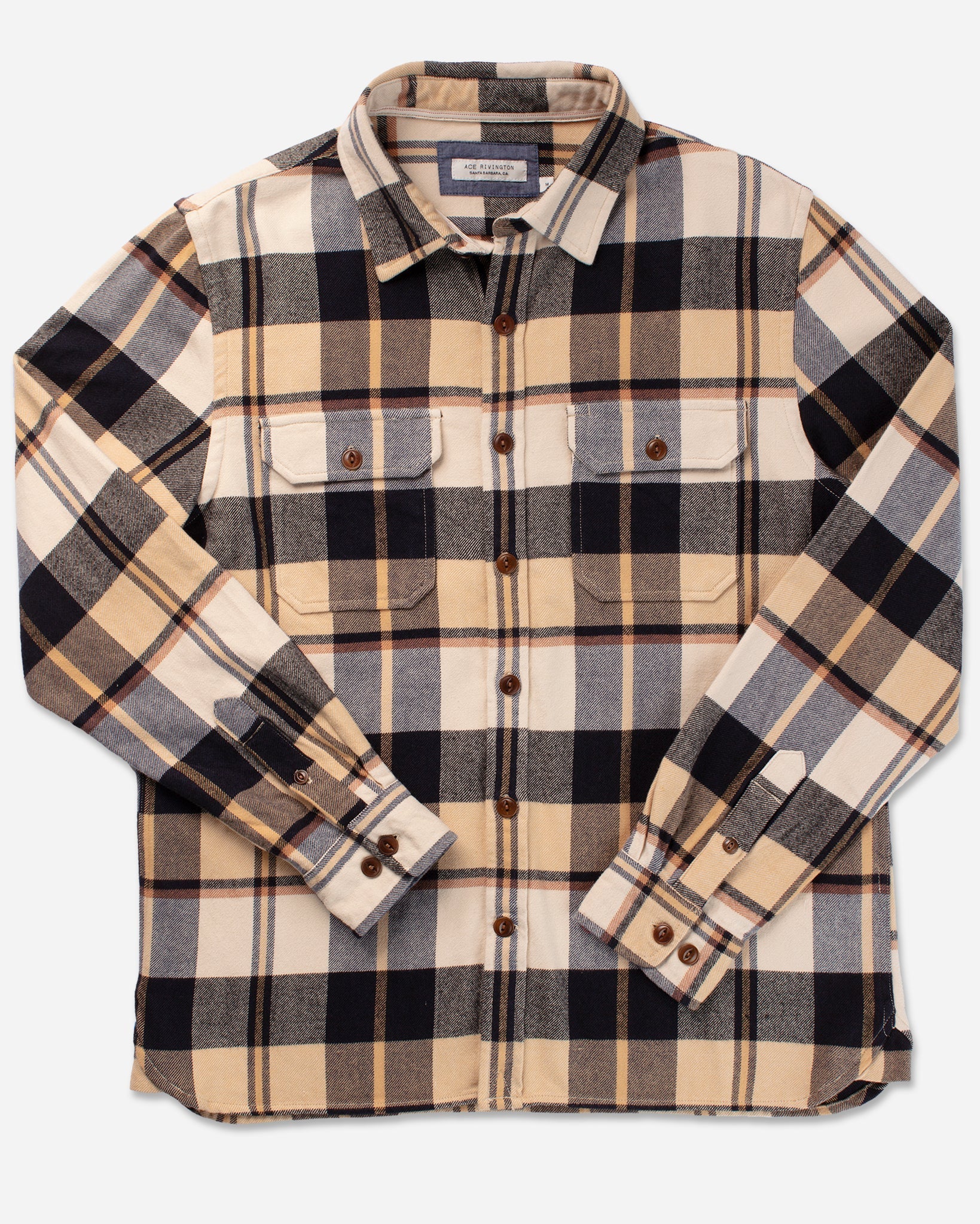 Flannel - Utility Shirt - Midnight Dune