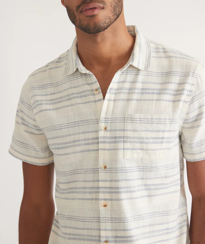 Stretch Selvage Short Sleeve Shirt