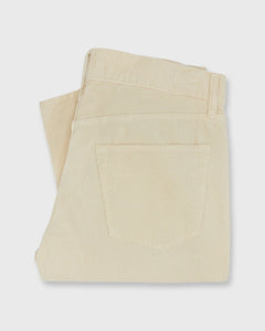 Slim Straight 5-Pocket Pant Bone Garment-Dyed Corduroy