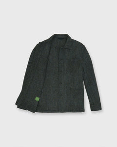 Chore Jacket - Loch Herringbone Harris Tweed