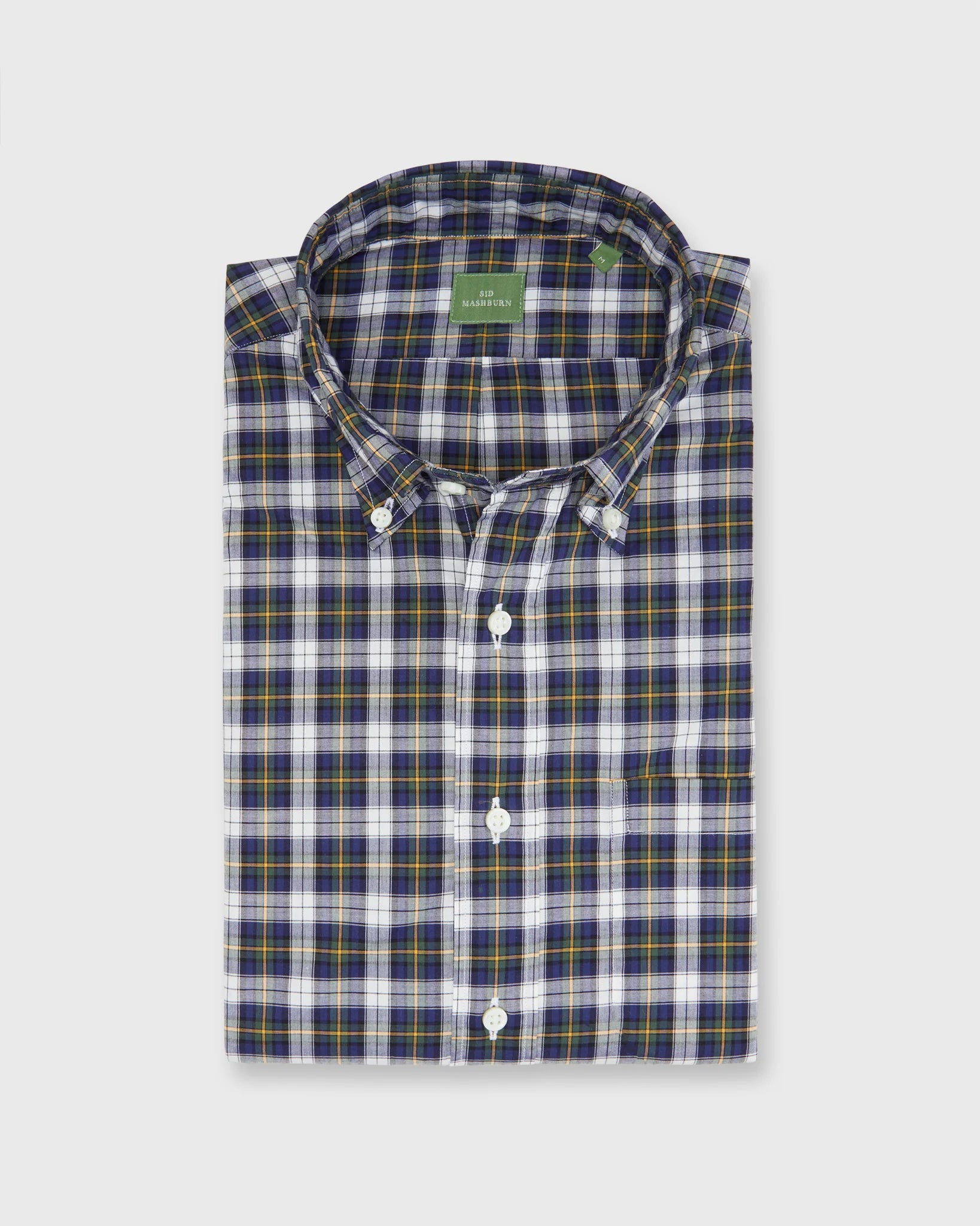 Button-Down Sport Shirt - Gordon Dress Tartan Poplin