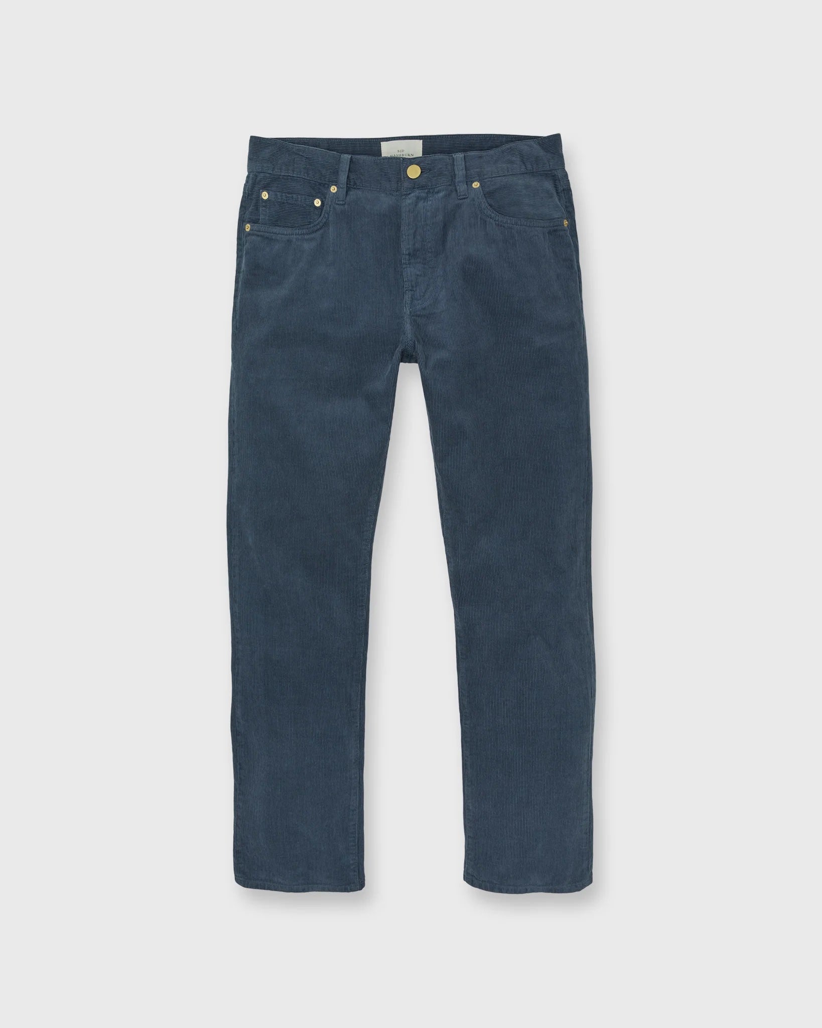 Slim Straight 5-Pocket Pant - Atlantic Garment-Dyed Corduroy