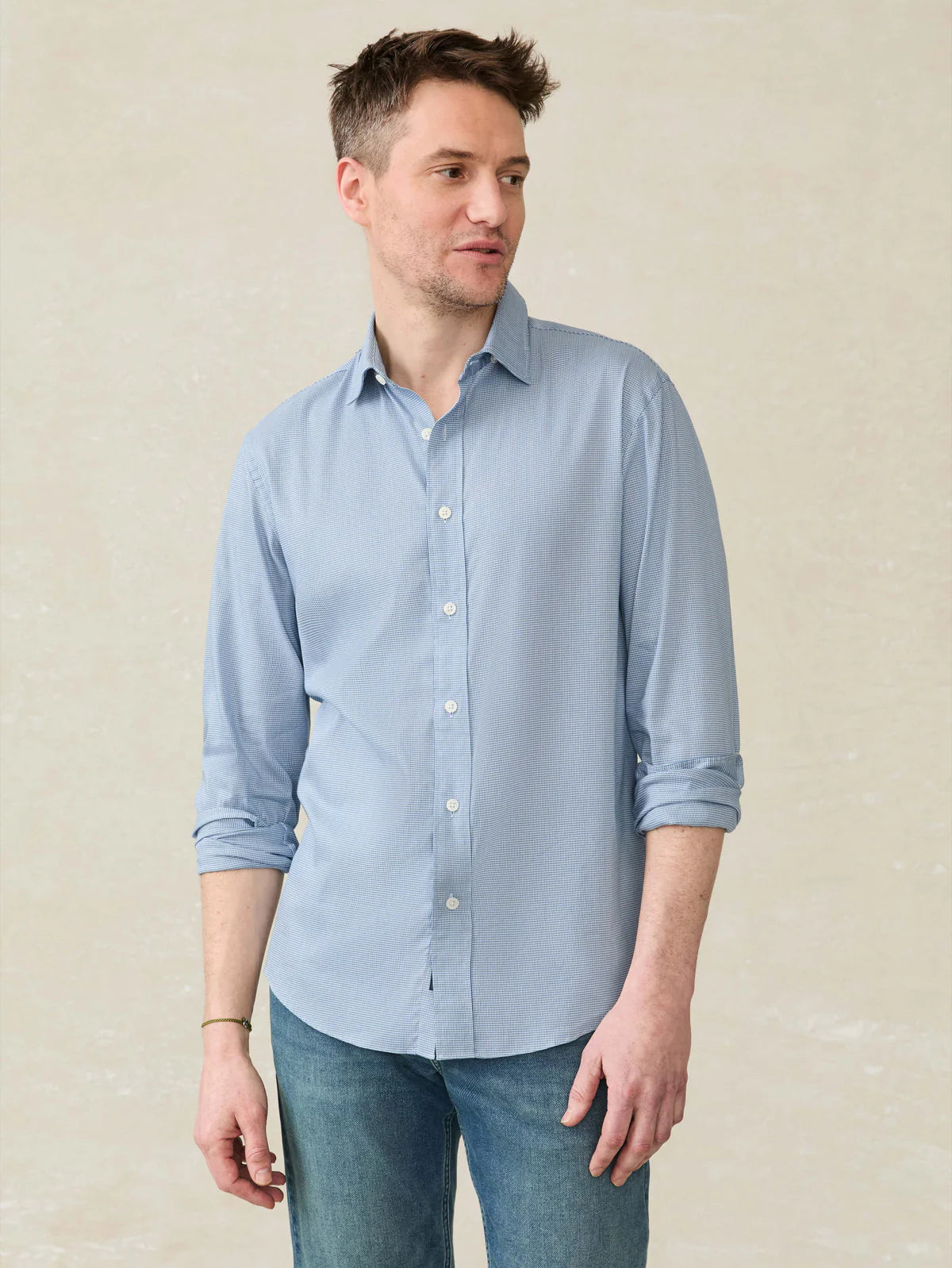Movement™ Shirt - Azure/Pinkcheck