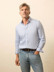 Movement™ Shirt - Light Blue Gingham