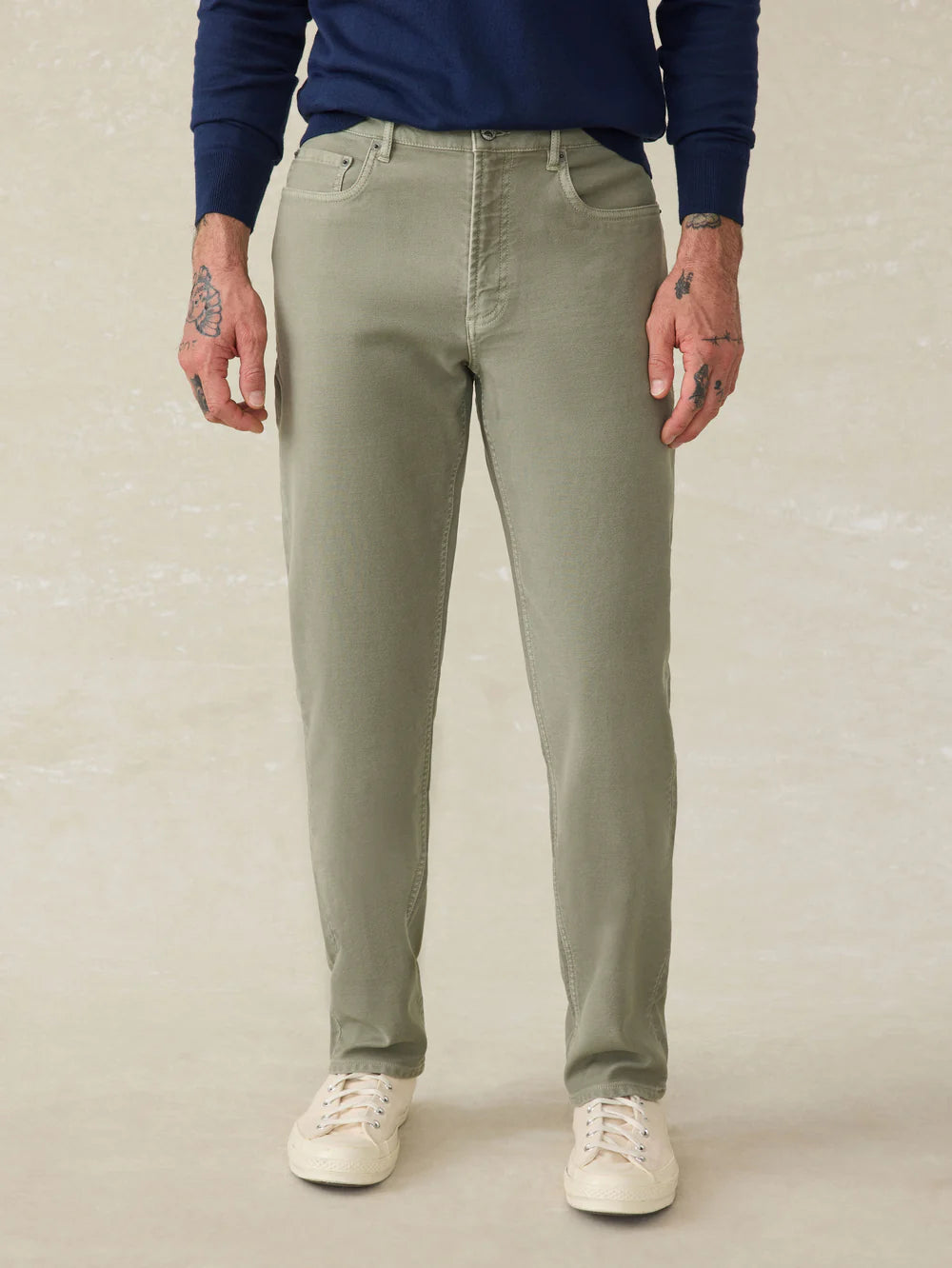 Stretch Terry 5-Pocket