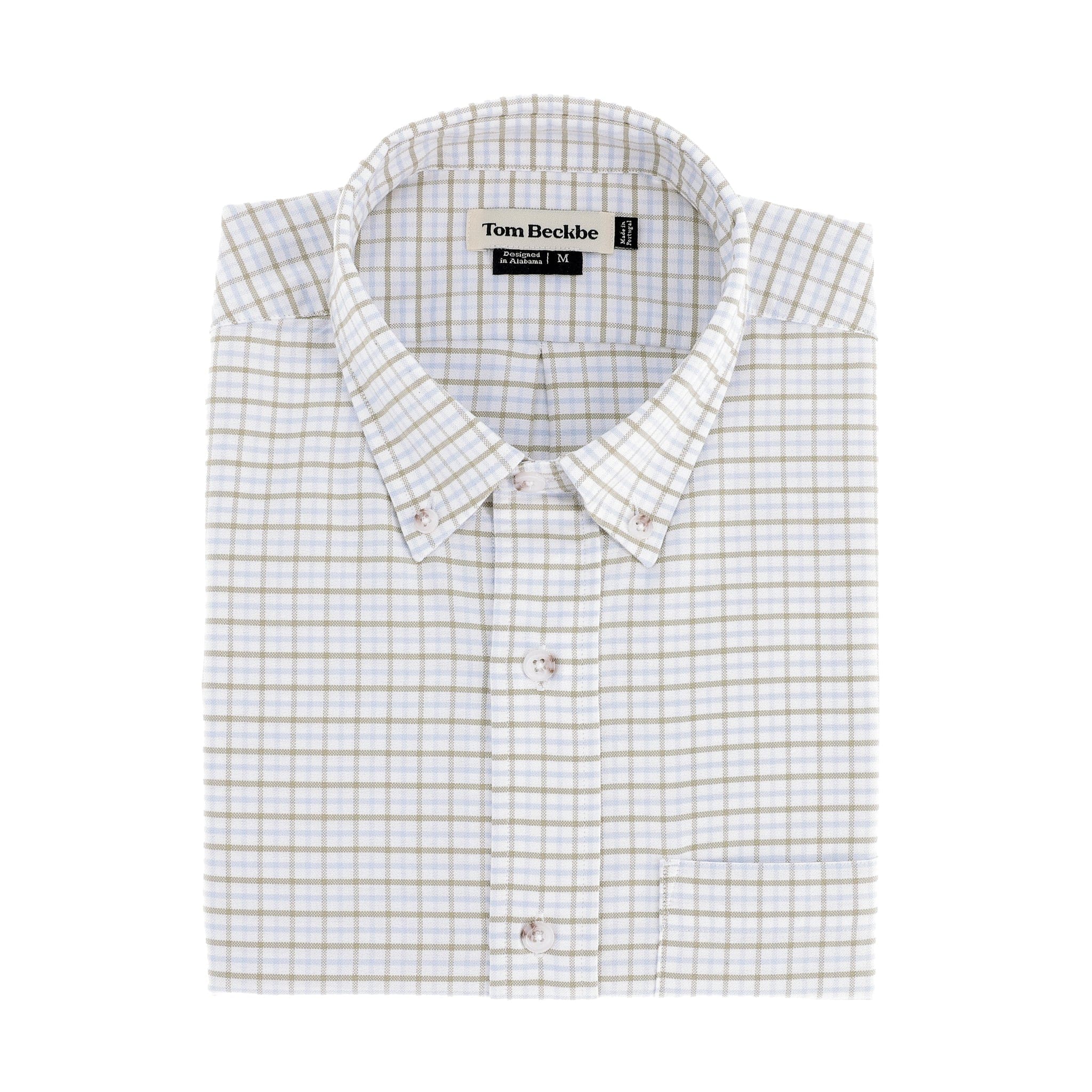 Culver Oxford Shirt - Khaki Sky