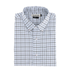 Culver Oxford Shirt - Olive Blue