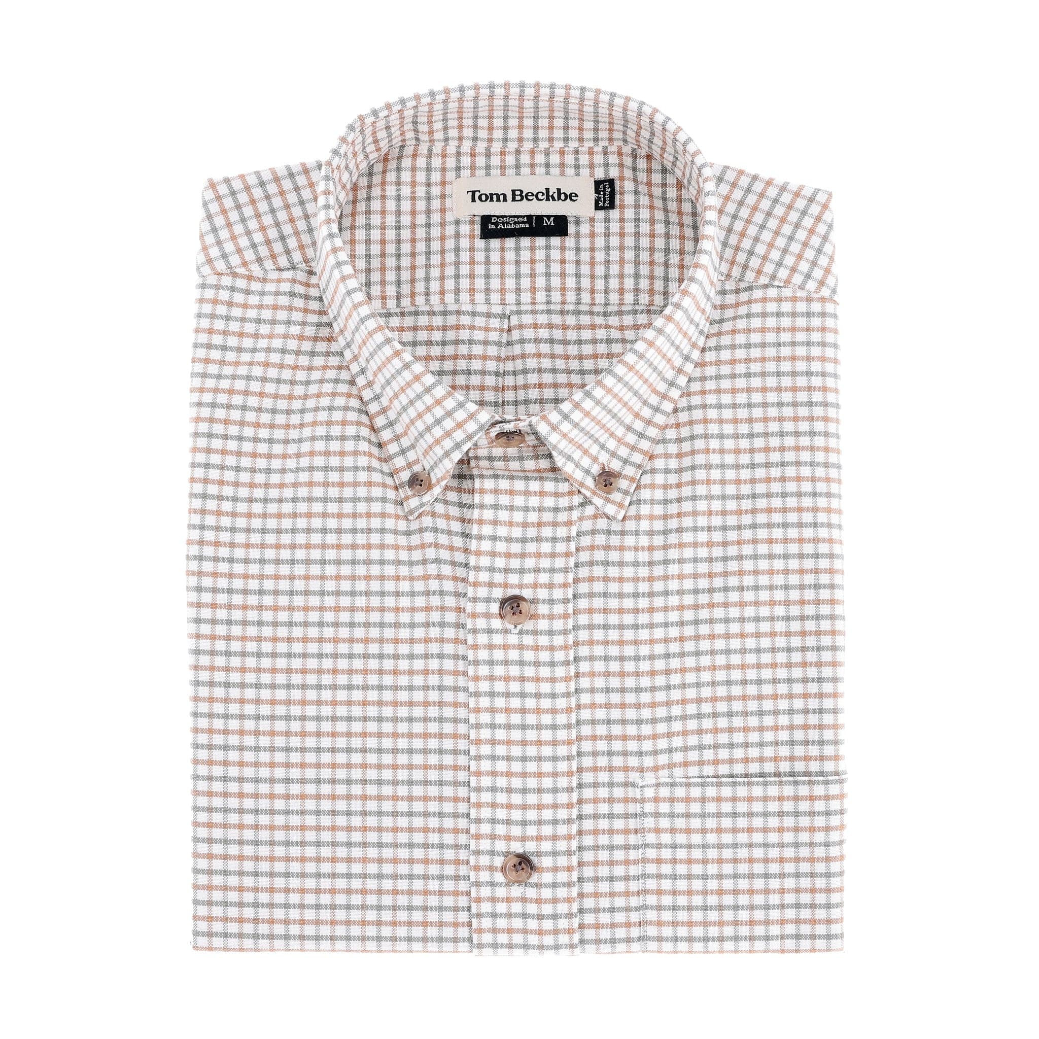 Culver Oxford Shirt - Rust Grey