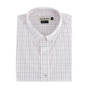Monroe Poplin Shirt - Grey Beige