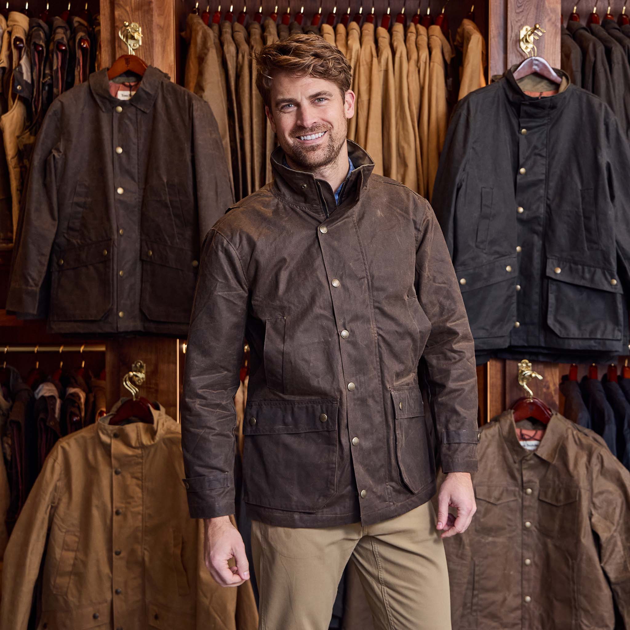 Tensaw Jacket - Rye Brown