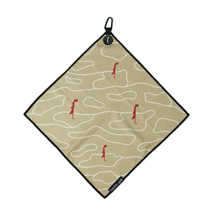 Course Camo Golf Towel -