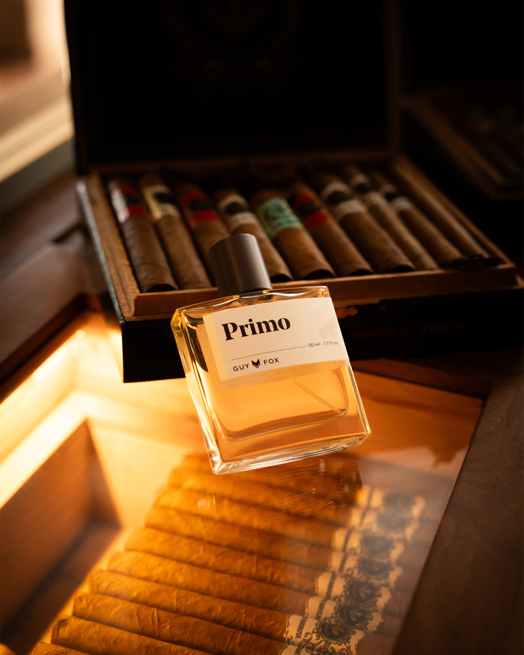 Primo - Men's Cologne - Santal, Cuban Cigar, Smoked Rum