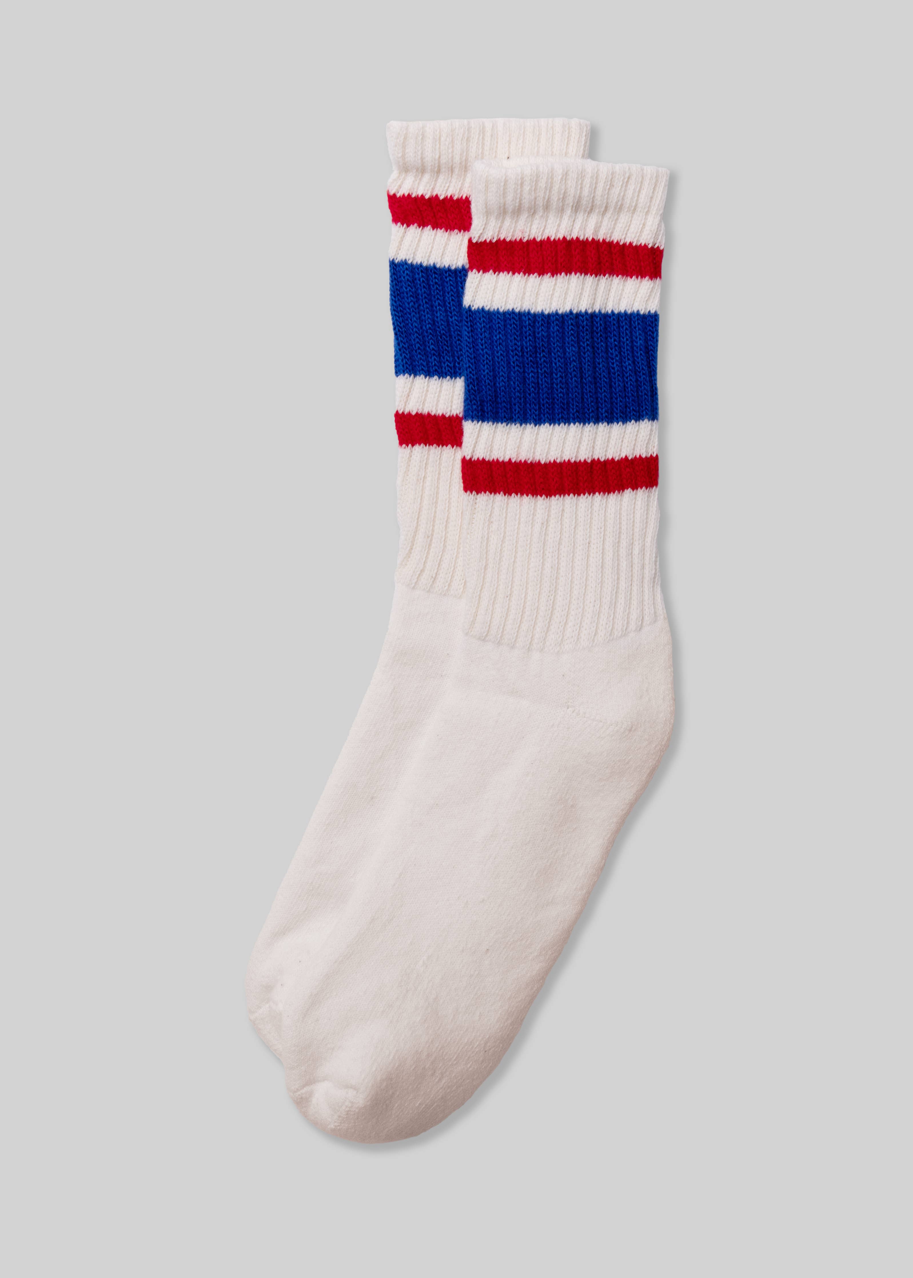 The Retro Stripe: One Size / Royal/red