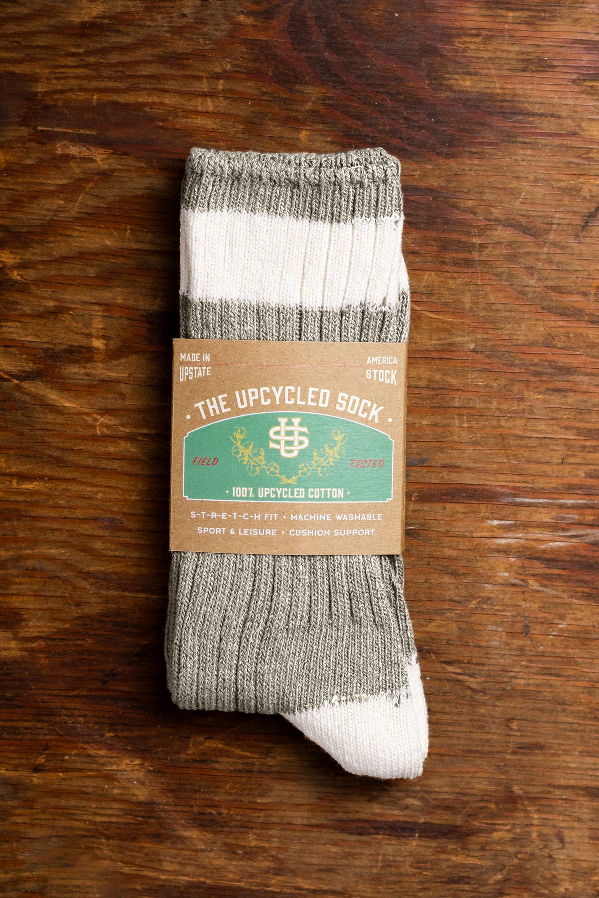 The Upcycled Sock: STEEL GREY
