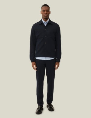 Marseille Hybrid Jacket - Navy
