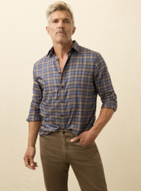 Soft Twill Movement Shirt - Walnut Dusk Plaid