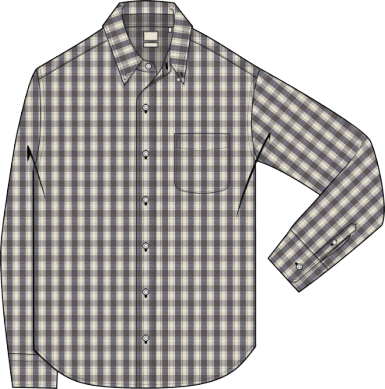 Coastline Knit Shirt - Valley Grounds Plaid